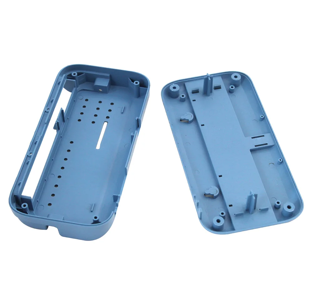 DRX Everest PLC021 203*103*38mm High Precision Metal ABS Plastic Din Rail Mounting Enclosures For Electronic Using