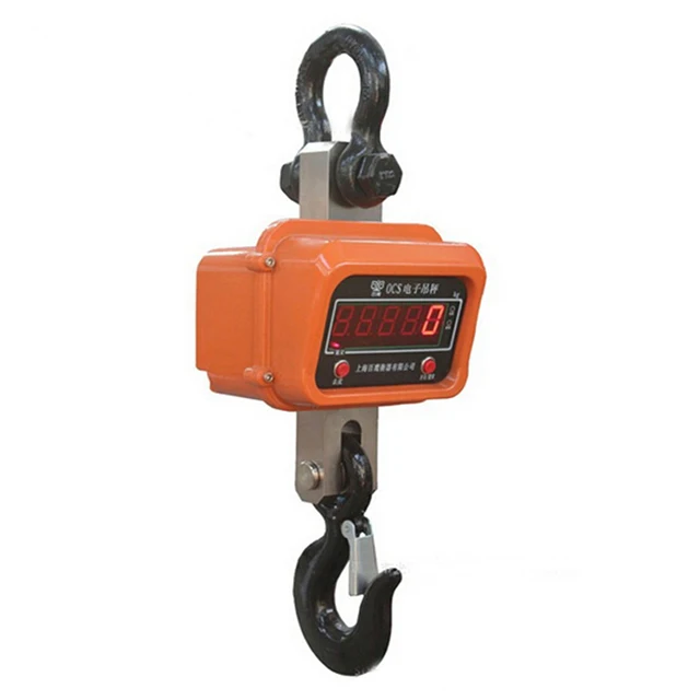 Heavy Duty 50 Ton 30 Ton 20 Ton Digital Hanging Crane Scale With Optional Remote Control
