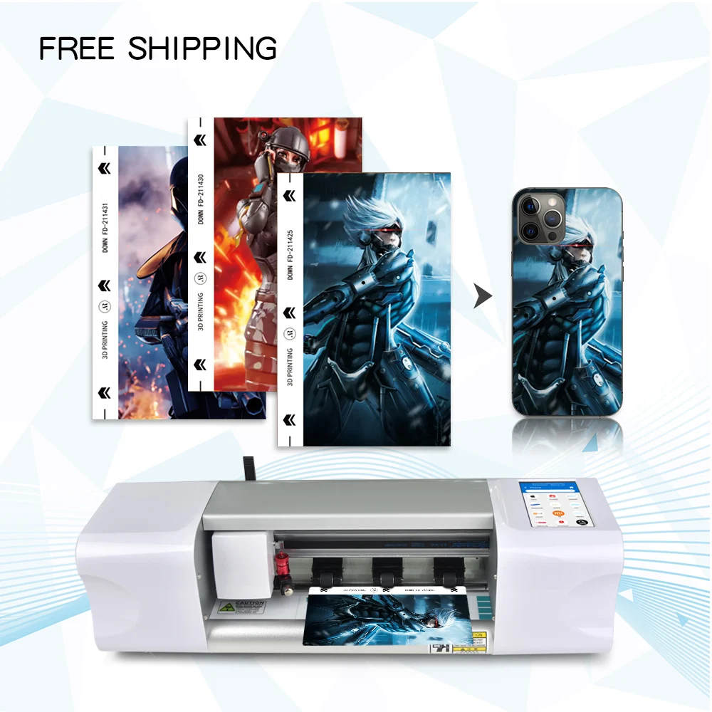 
Wholesale Retail Tpu Hydrogel Pvc Leather Film Cutting Machine Can Make Any Phone Screen Protector 