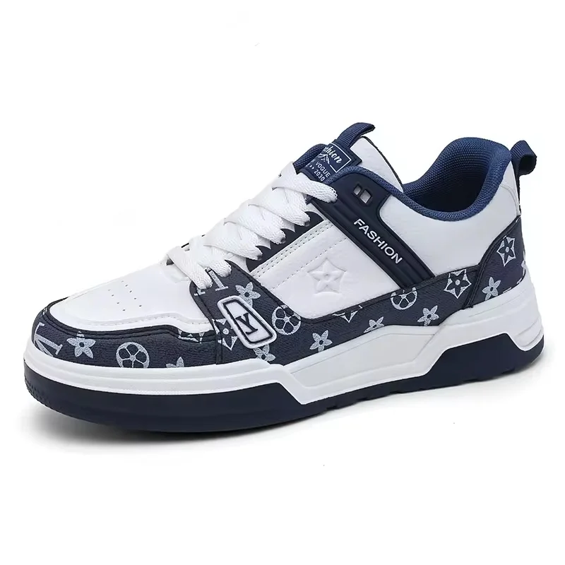 Luxury shoes men hot selling classic sneakers round toe thick sole comfortable casual shoes for mendesigner shoes wholesale