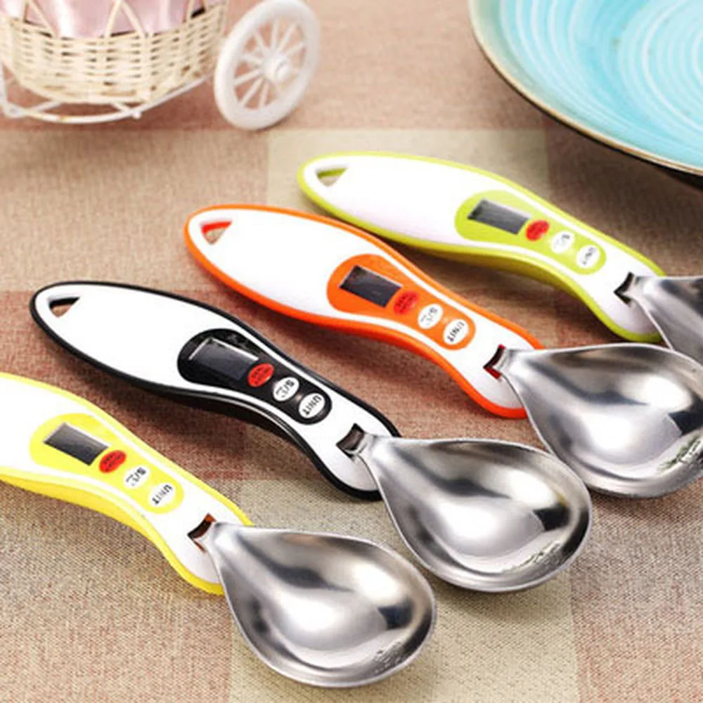 multifunctional amount of electronic spoon Hand-held kitchen electronic scale portable baking scales