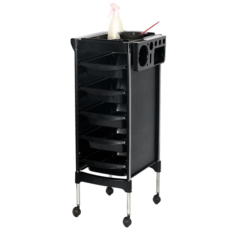 High-quality Beauty Salon Hairdressing Equipment Plastic Hair Salon Cart