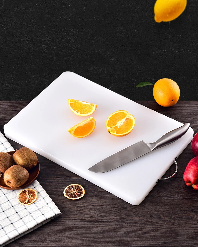 High molecular weight polyethylene high quality low price long life antibacterial edible grade material PE cutting board
