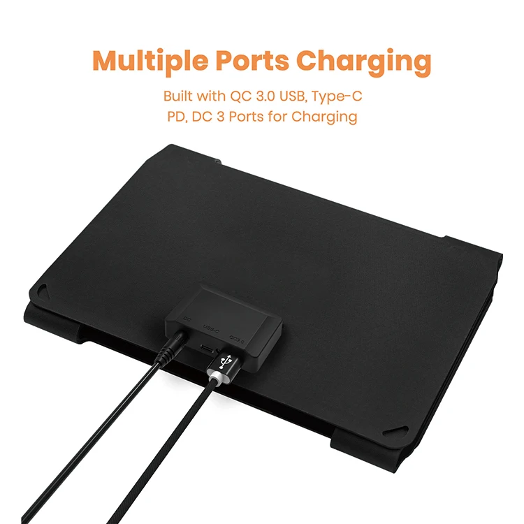 High quality 40w solar energy systems foldable power solar and panels for home and outdoor