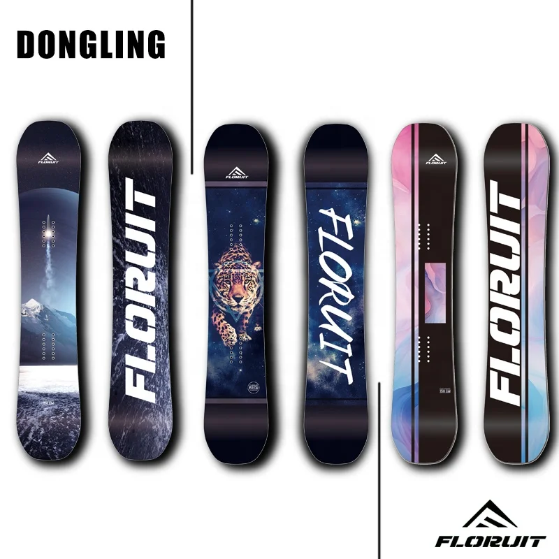 FLORUIT Design customized snowboard for customers 2024 new adult snowboard high quality skis