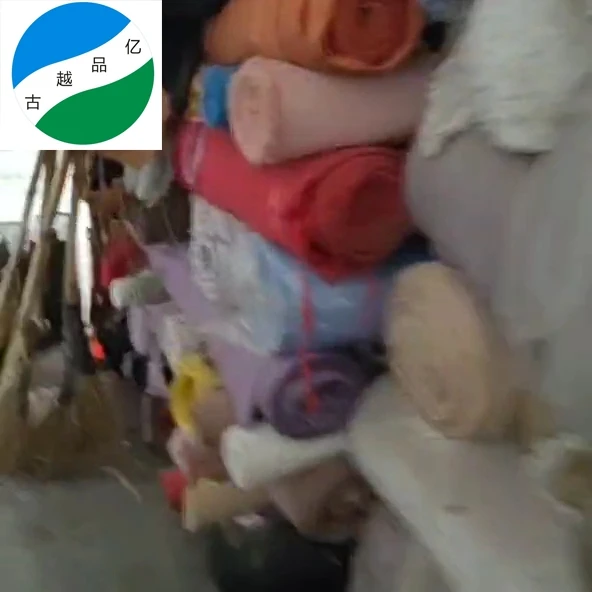 china cheap A grade cotton mixed fabric by kg ready to ship stock lot shaoxing warehouse