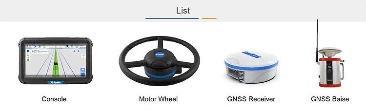 tractor Auto Steering system GPS Auto Pilot System Precision Agriculture Trimble CFX 750 Teejet Auto pilot SunNav AG400