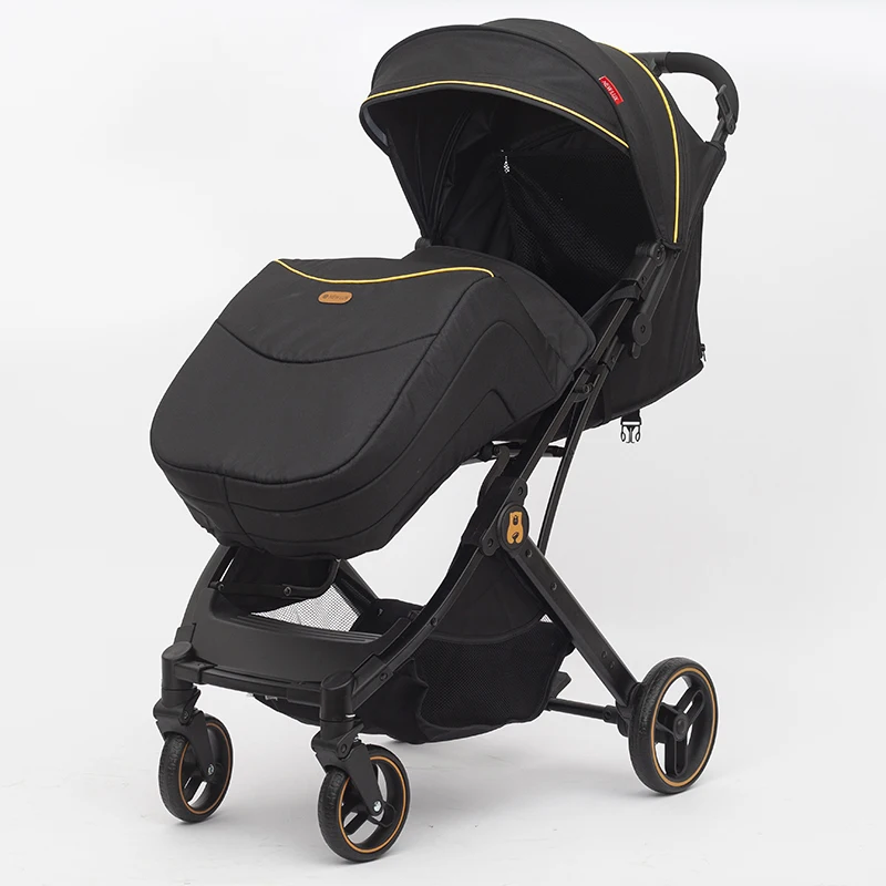 New large canopy sun shades baby carriage Easy Install Baby Stroller Can Sit and Lie Light China Babi Strollers