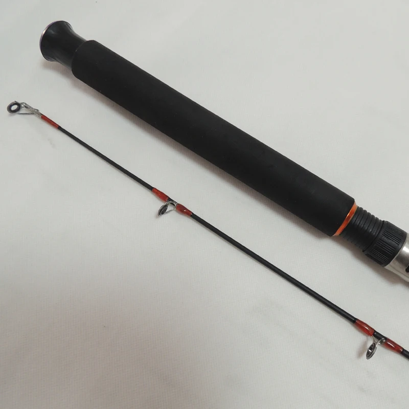 Double winner cheap solid fiberglass fishing rod 2 section action 8-15lbs