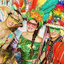 Hot sale led glasses, green color neon glasses, popular party glasses for Halloween