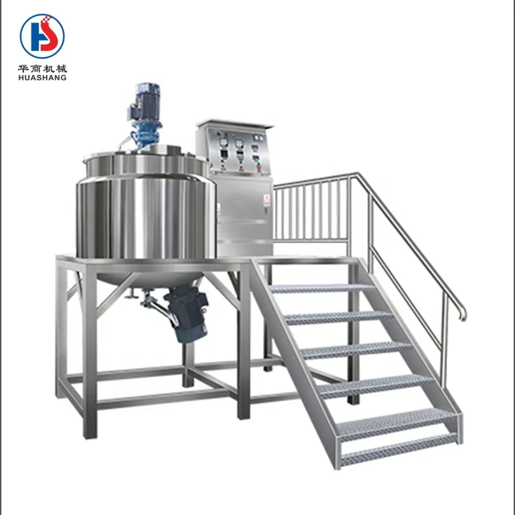 High technology Juice drink mixer emulsifying tank square Stainless steel high shear emulsifier mixing emulsification tank