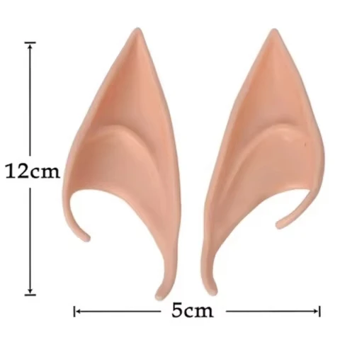 High Quality Halloween Multi-Colored Cute Fairy Ears Fairy Accessories Cosplay Role Play Halloween Costume Decoration