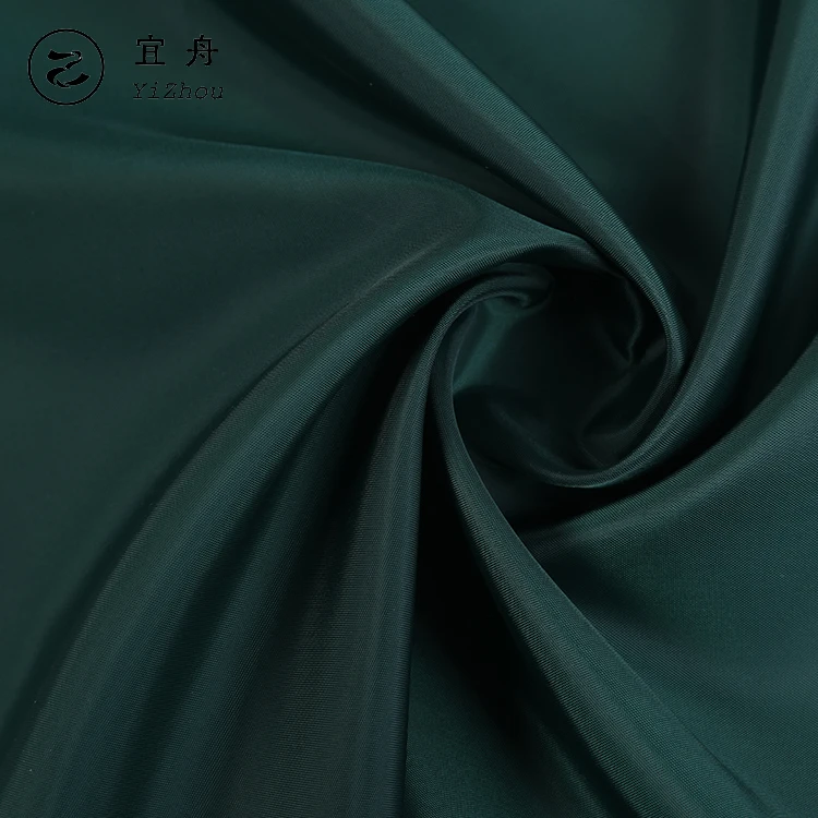 Factory supply soft textile 210T cheap price plain lining poly taffeta 100% polyester fabric