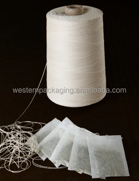 Hot sale 100% cotton thread tea bag thread