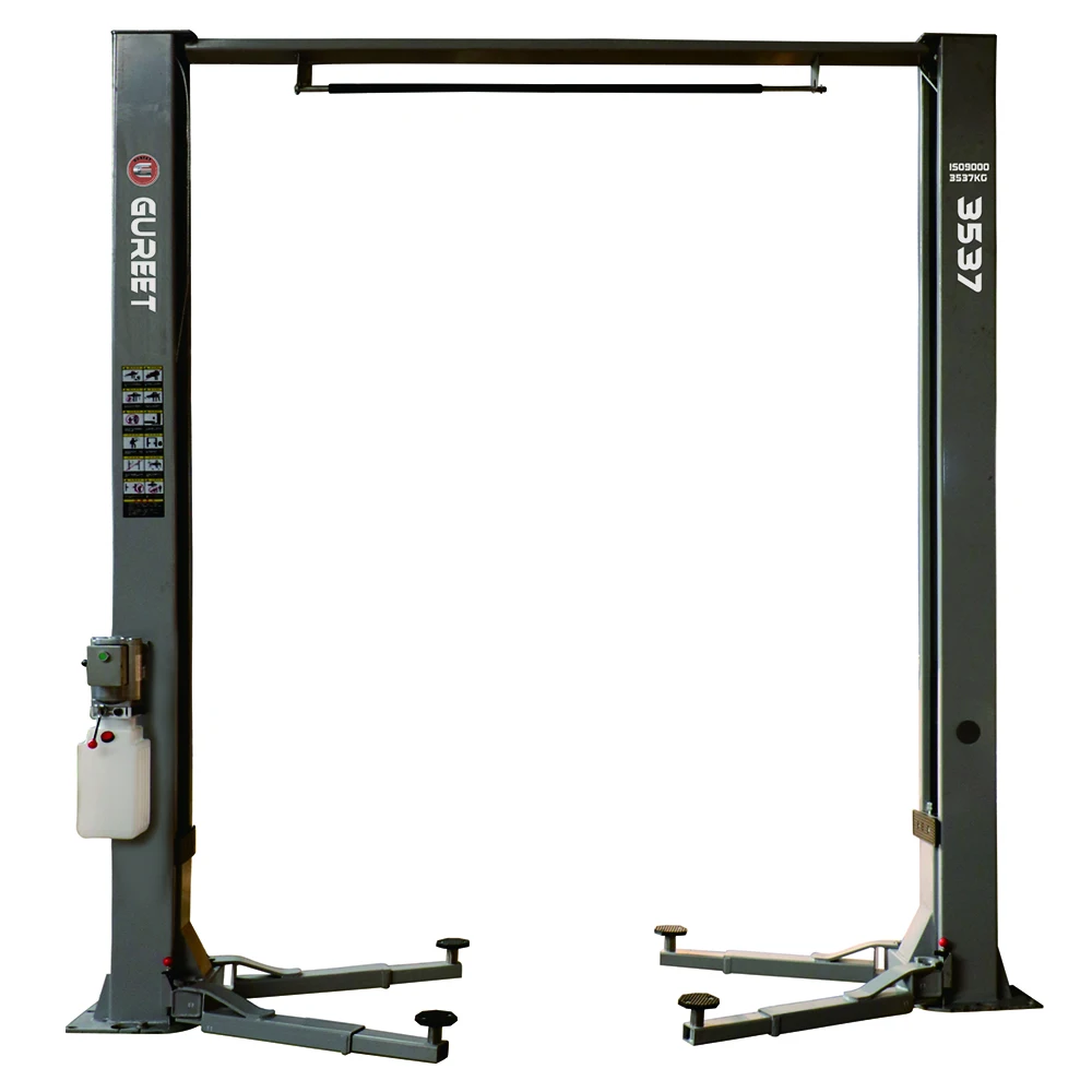 High Quality Auto Lift Double Column Gantry Hydraulic Two-Post Lifter for Service Station 3500kg Lifting Capacity