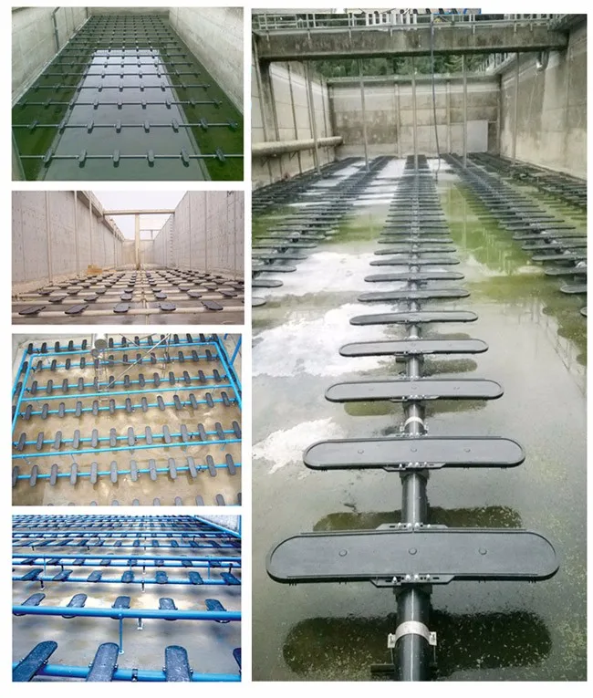 Long life plate microporous aerator with continuous aeration system Membrane Plate Bubble Diffuser for wastewater treatment
