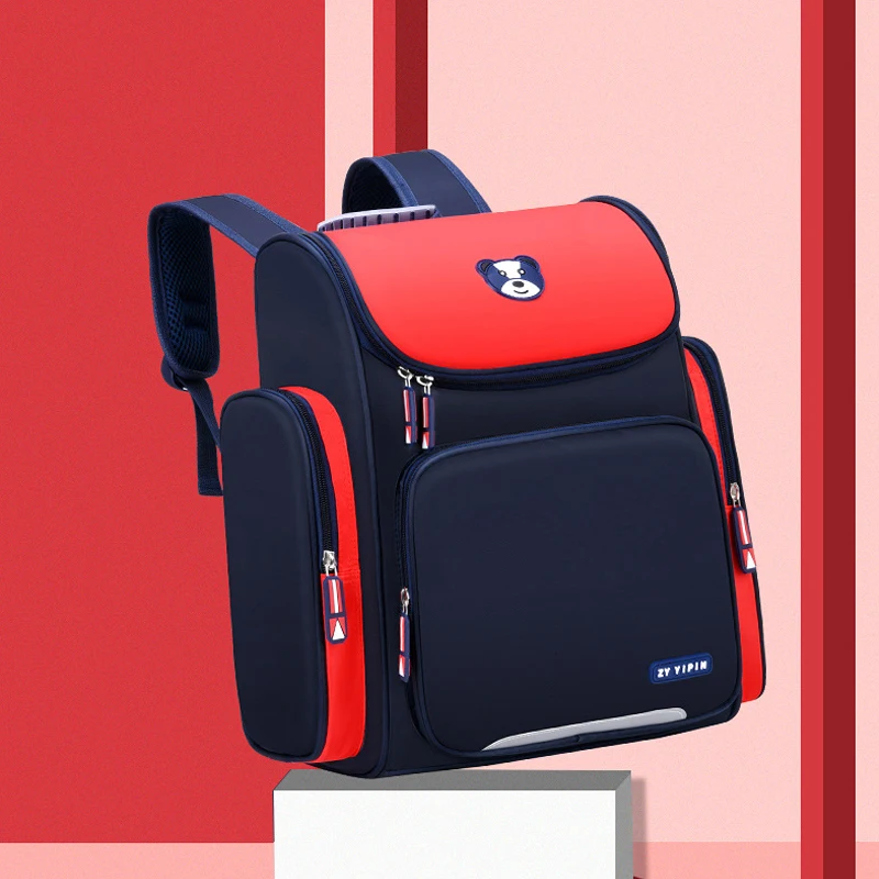 Сверхлегкая школьная сумка для мальчиков и девочек декомпрессионная вместительная школы 1-6 классов