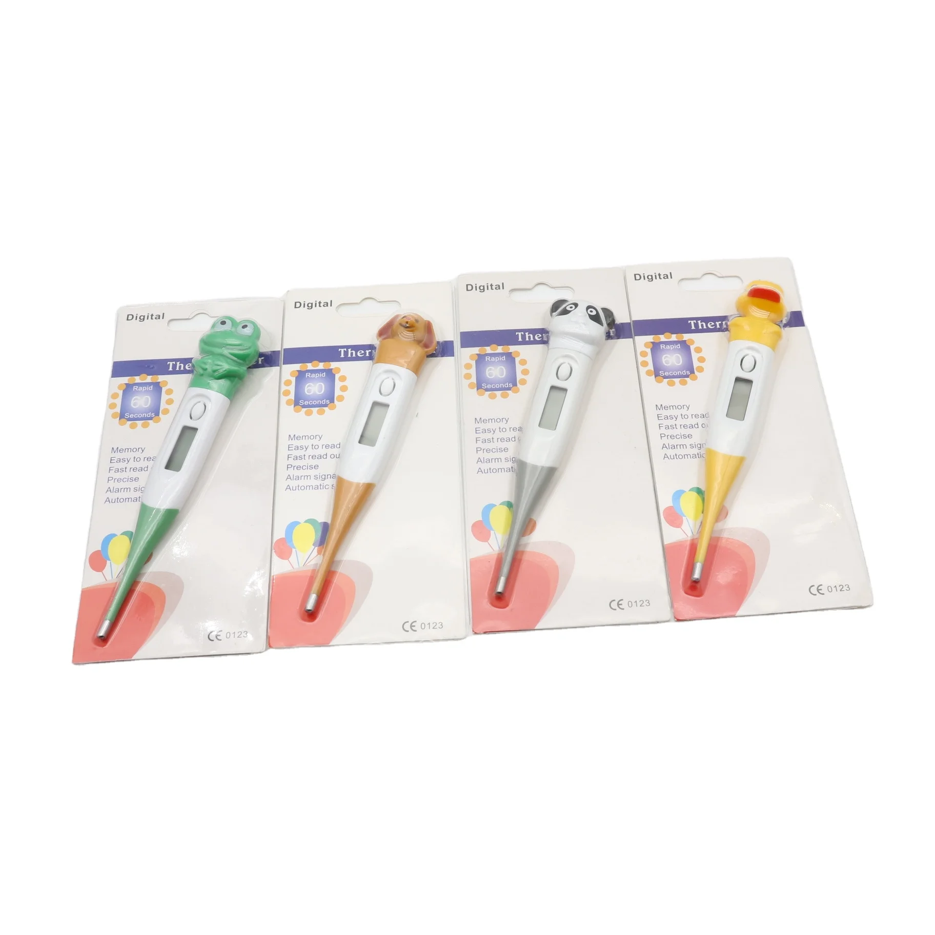  Manufacturer Wholesale Family home Health Care baby Digital Thermometer flexible soft animal panda dog frog duck cartoon