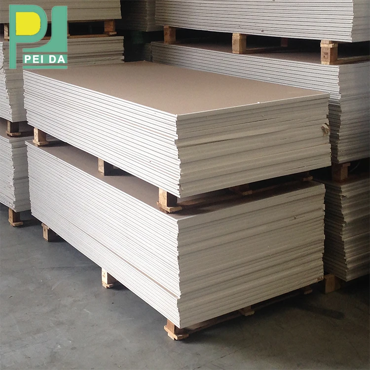 High Quality Easy Construction Fiberglass Gypsum Board/Plasterboard/Drywall False Ceiling