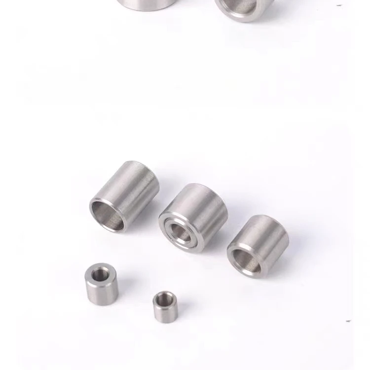 Dong guan Rich Precision cnc machined steel flanged bush Coupling steel bush sleeve Metal Reducing Spacer BushPopular