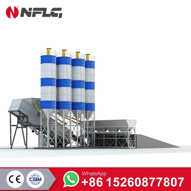 Factory Price YHZS150 Mixer Plant Ready-Mixed Harga Elba Mini Mix Small Concrete Batching Plant For Sale