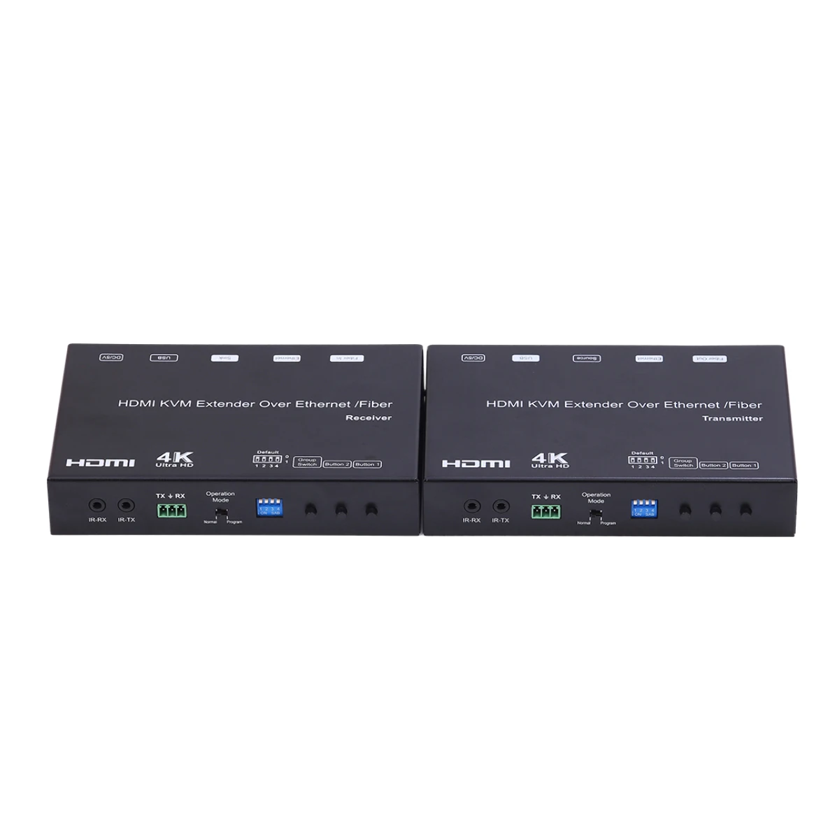 4K HDMI extender fiber/IP +USB