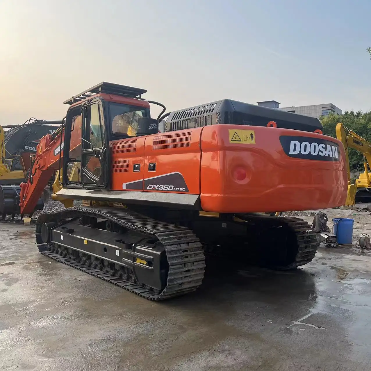 Original Doosan dx350lc used excavators for sale large rock broken equipment dx350 dx500 dx530 excavator for cheap sale