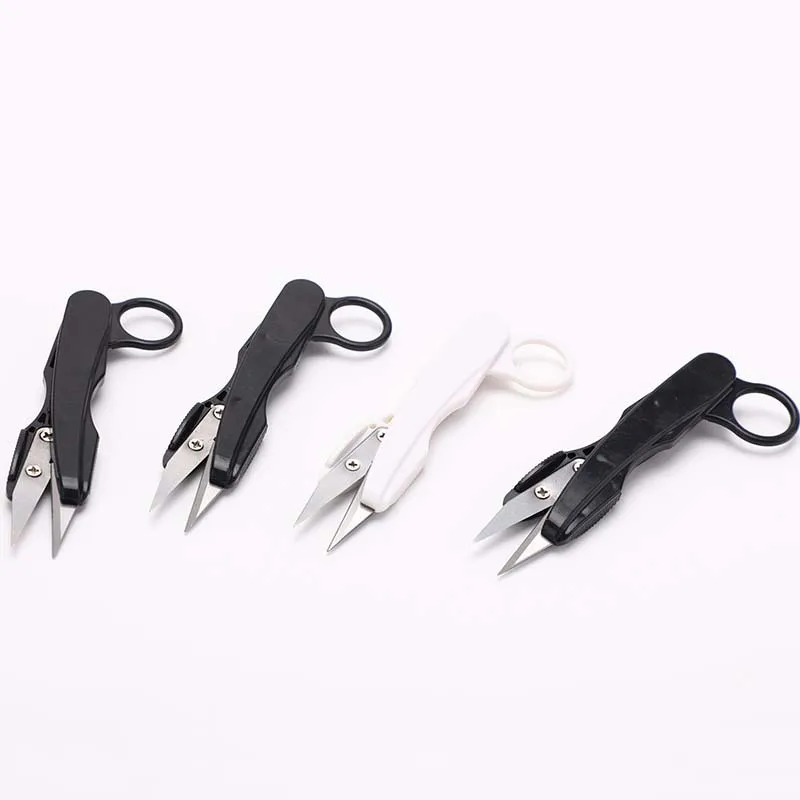 YNS White Black Yarn Cutting Scissors Sewing Machine Tools Tailor Thread Clipper Sewing Trimming Scissors