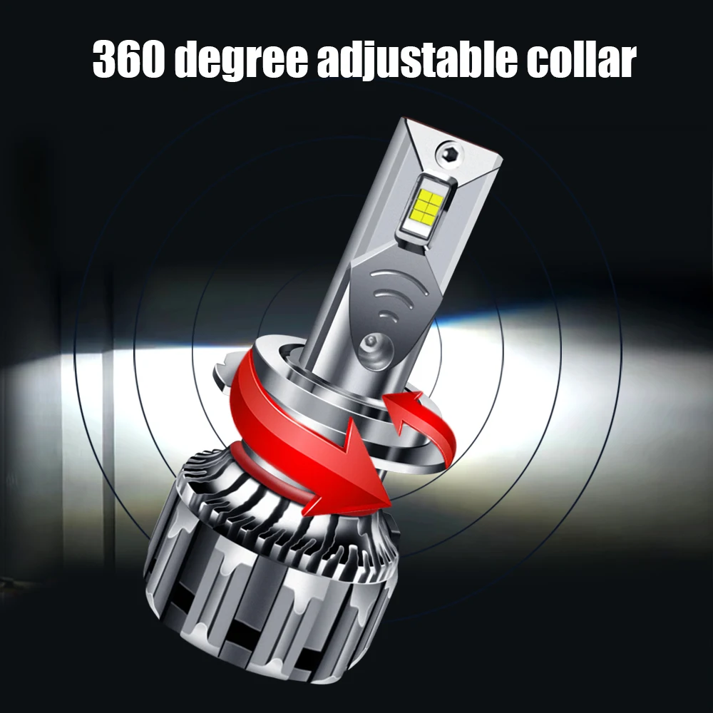 Super Bright 18000 Lumen Auto H7 H4 Lights M3 Led Fan Luces Led 9005 9006 H11 H7 H4 Car Led Headlights