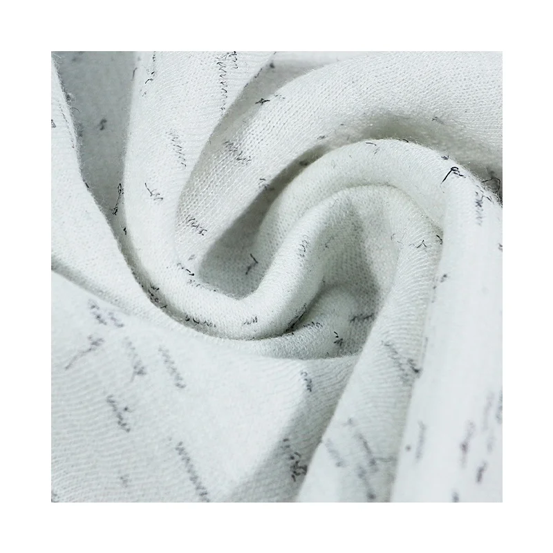 Флисовая полиэфирная ткань на заказ супер мягкая Текстильное Сырье 100 Полиэстеровая Двусторонняя фланелевая французская махровая Толстовка