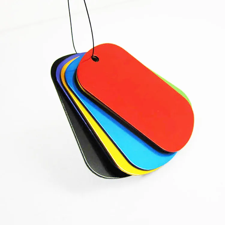 custom logo stainless steel aluminum blank sublimation dog tags