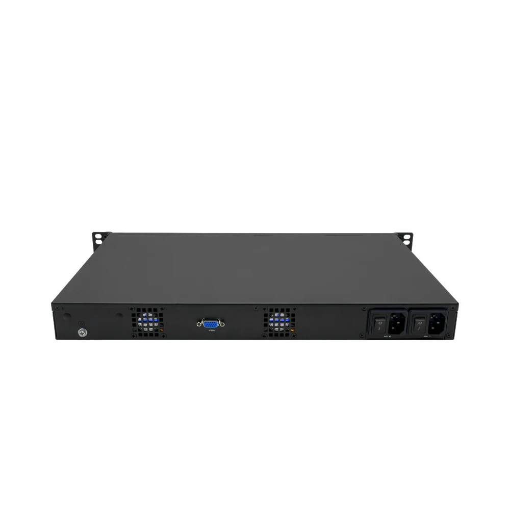 Jiu Hua 1 U Rackmount Firewall Server Router Core 4 Ports Firewall Appliance Network Security Router