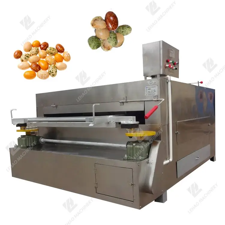 Multifunctional swing roasting equipment nut snacks roaster coated peanut almond hazelnut roasting machine