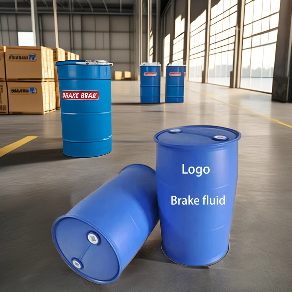 Wholesale Cheap Bulk 200L Drum Brake Oil Dot 3/Dot4 Brake Fluid High Quality Chemicals