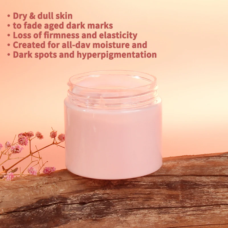Natural Nourishing Vegan Wholesale Firming Lightening Body Hyaluronic Acid Moisturizer Cream Rose Body Lotion Private Label