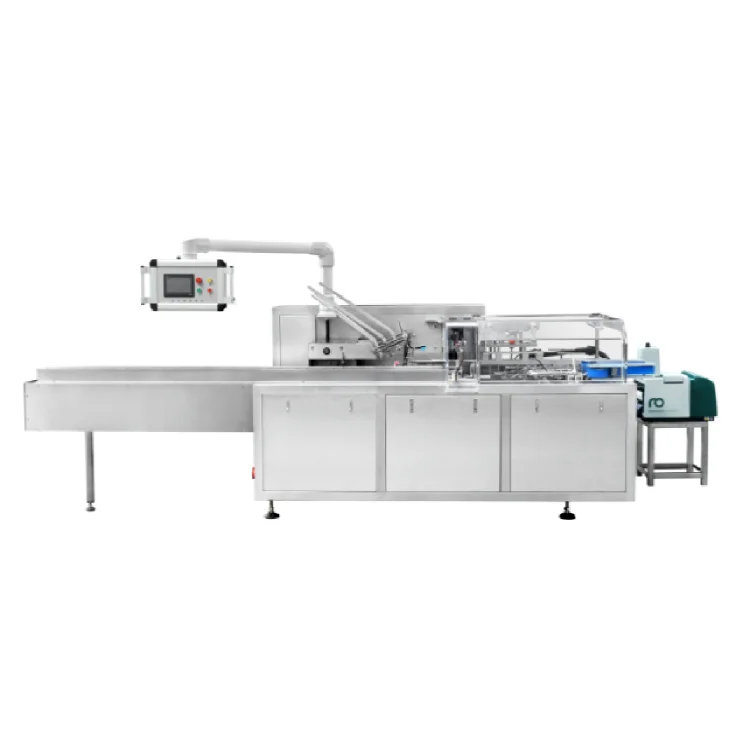 China Manufacturers fully Automatic Facial Mask Bag Cartoning Machine