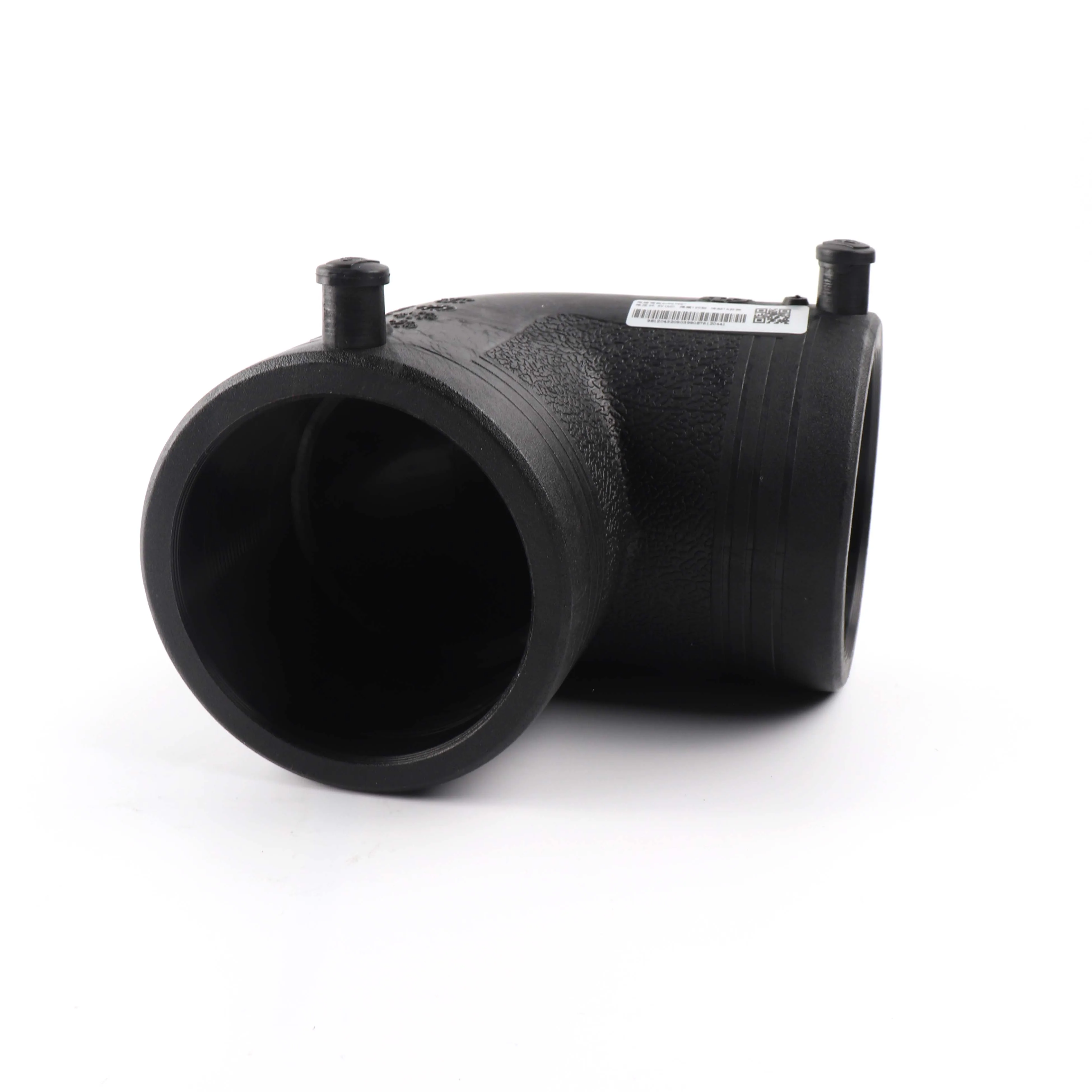DN160 electrofusion 90 degree elbow 160mm round tube connector pipes fittings