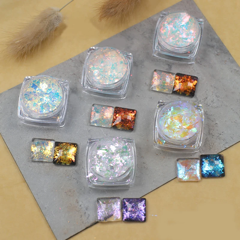 2021 New Design Private Label Nail Acrylic Powder Cloud Brocade Powder For Nails