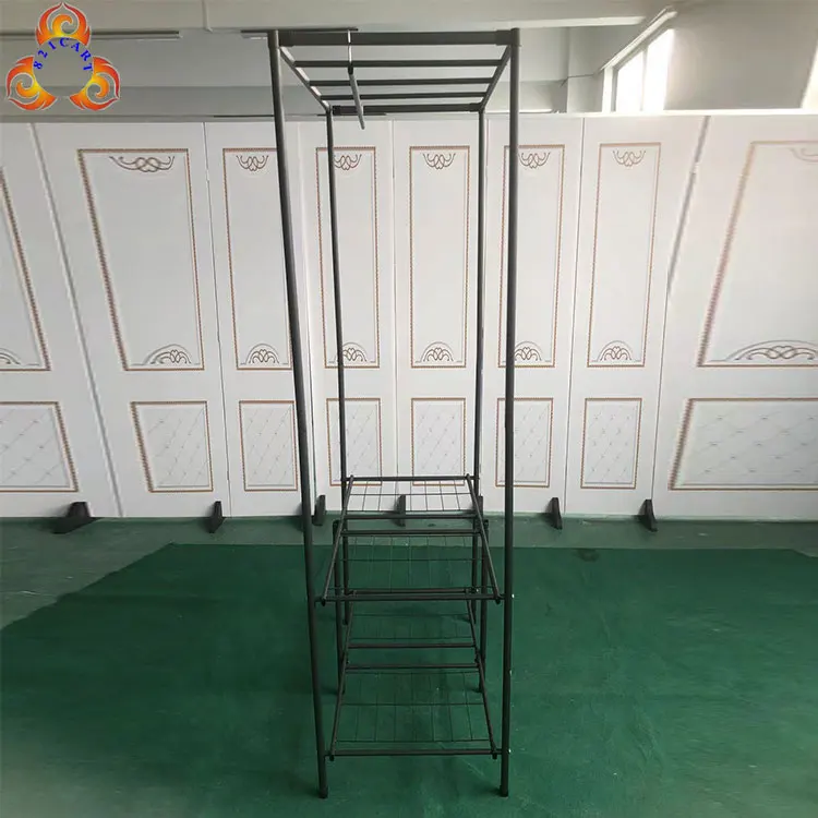 Home Portable Easy Assembly Foldable Fabric Wardrobe Closet Movable Wardrobe