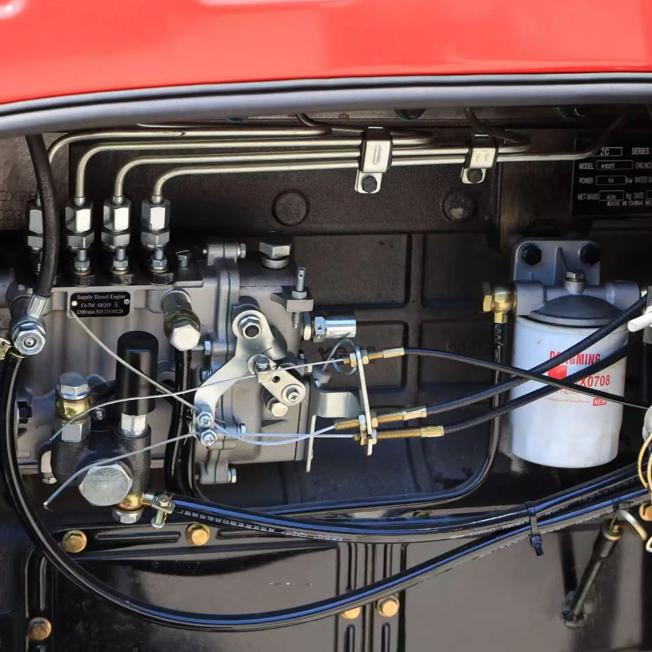 Компактные сельскохозяйственные тракторы 4WD 70HP сельскохозяйственный трактор с газонокосилками и тракторами