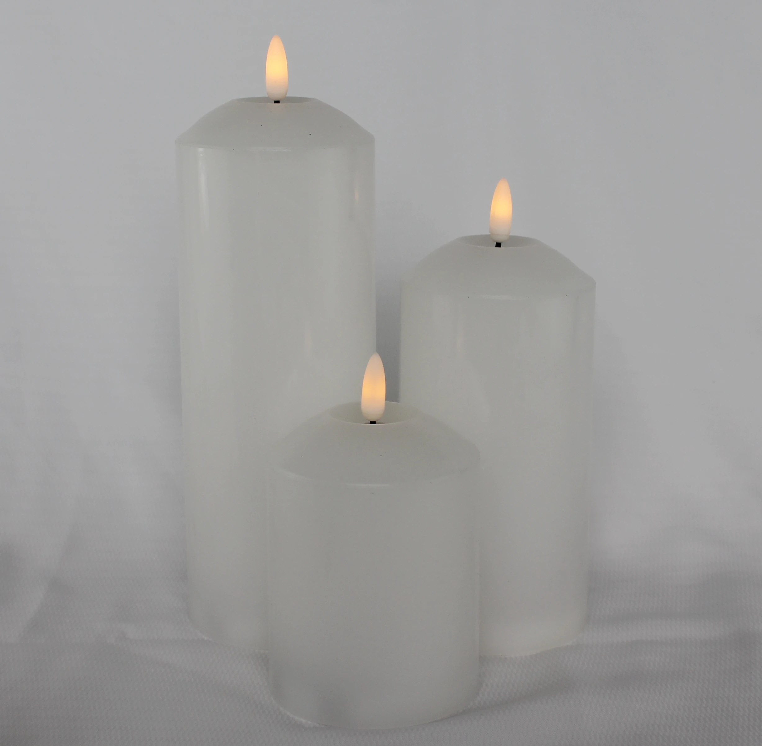 Wholesale LED  candles decorating real wax flameless candle eternal light candles