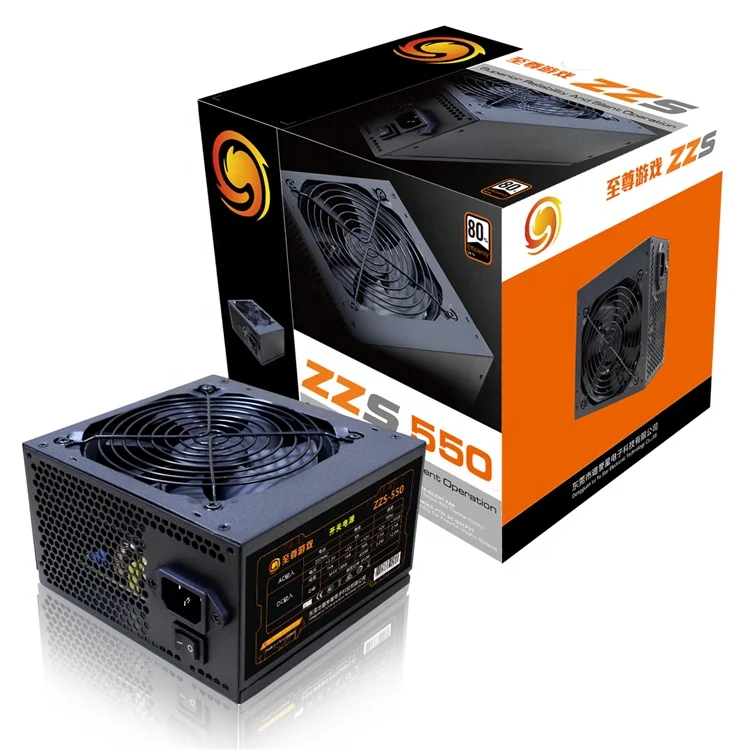 Wholesale High Quality Silent  80Plus Power Supply 450W Atx Power Supply For Desktop Computer