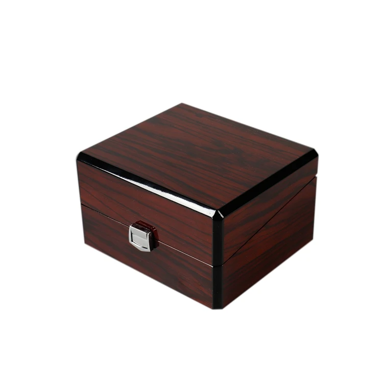 Storage Lid Boxes Men Gift Watch Wood Box High Glossy Custom Box Logo Packaging Wooden Color Paint 100 Pcs DSO1013 Accept CN;GUA