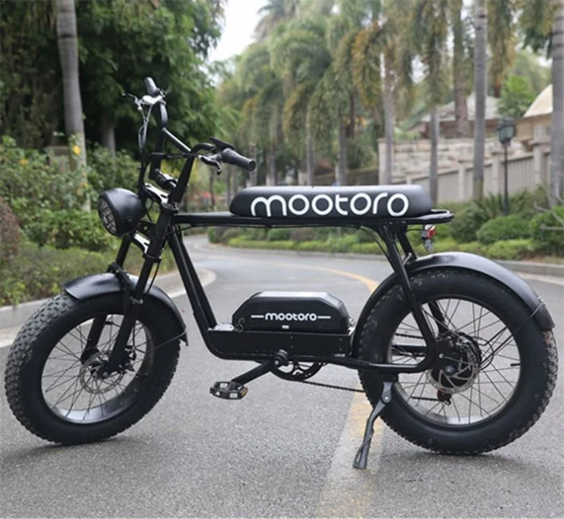 Mootoro C1 48V Battery Retro Electric City Bike 2022 New Cheap Hot Selling Snow Electric Super Fat Tire EBike 73 Road E-bike