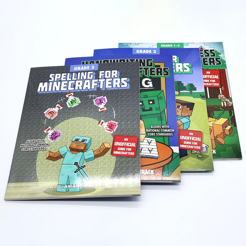 Школьный учебный учебник на заказ печать детское раннее образование английский в мягкой обложке книг