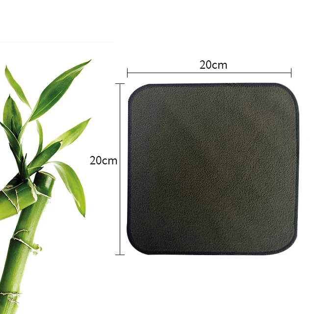 Best Selling Baby Organic Natural Soft Washcloths Baby Face Towel bamboo charcoal Baby face wash cloth towel set
