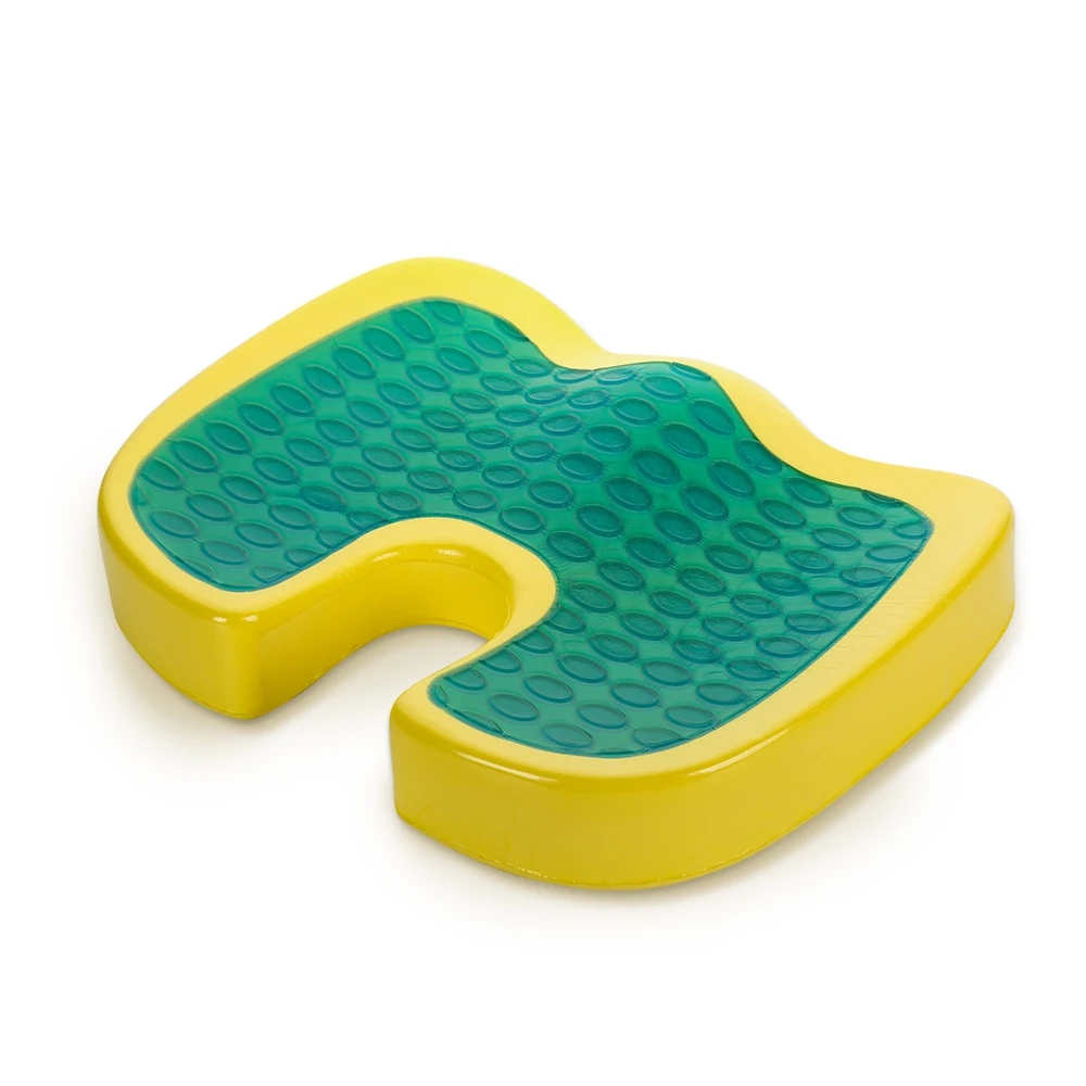 Ergonomic Organic Orthopedic Coccyx Gel Chair Cushion Plush Seat Belt Pillow Butt Lift Car Back For Office Pillow
