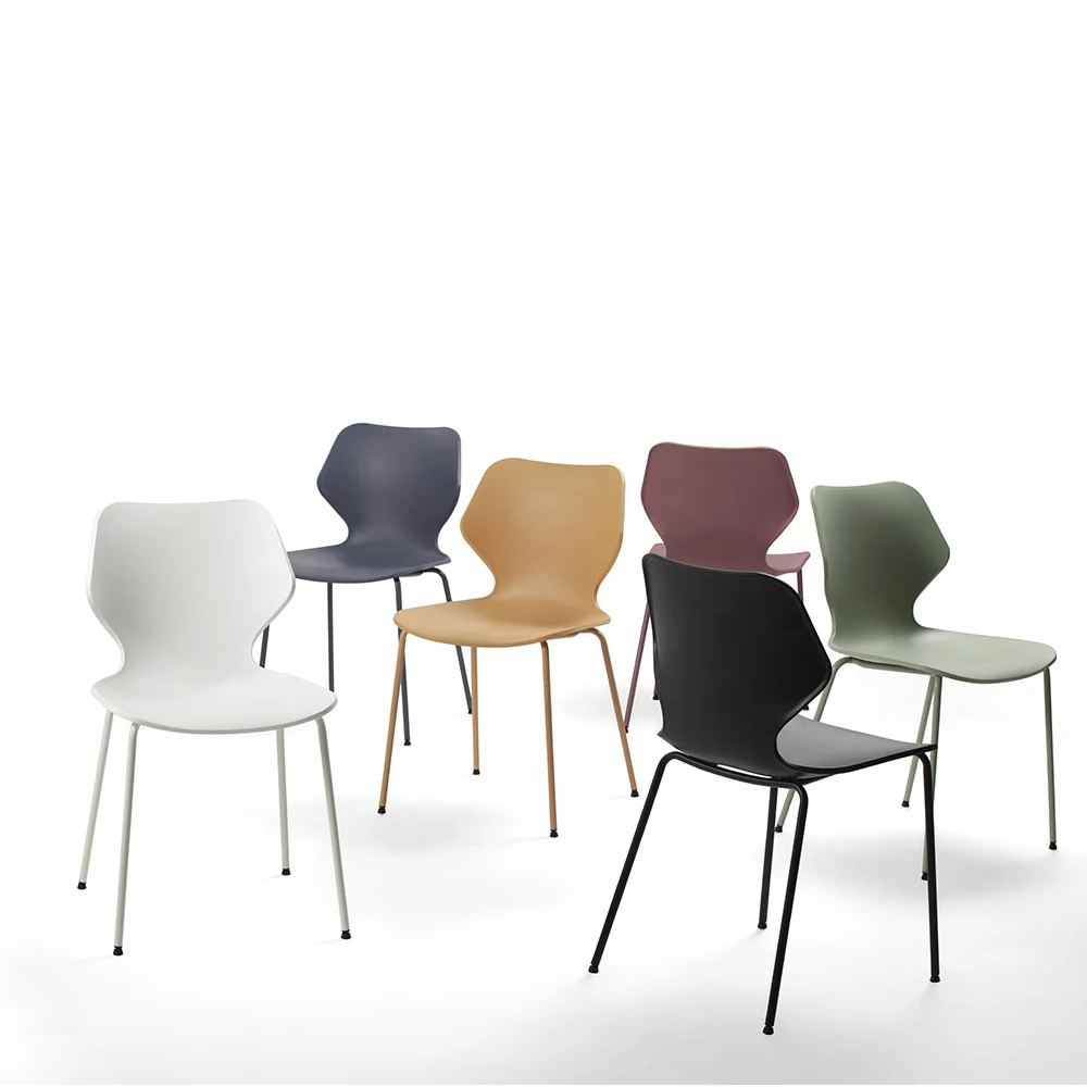 Premium OEM Factories Custom Sample Available PP Plastic Morden Luxury Furniture Dinning Chairs