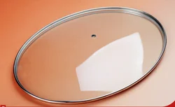 C Type Oval Round Glass Lid for Pans or Pots