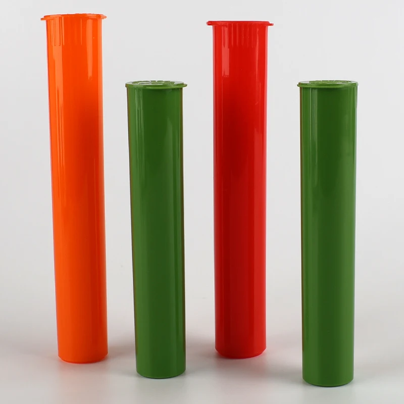 Child Resistant Plastic J Case Tubes Smell Proof For Flower Leaf Storages